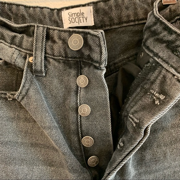 simple society black mom jeans - Picture 4 of 7